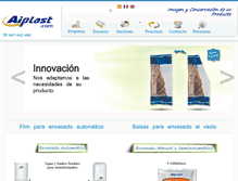 Tablet Screenshot of aiplast.com